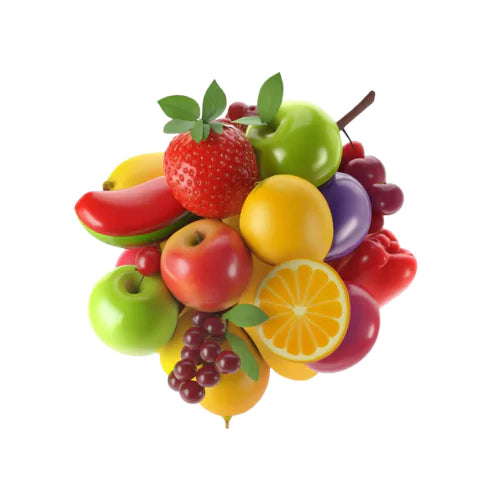 Fruity disposable vape and e-liquid with sweet notes
