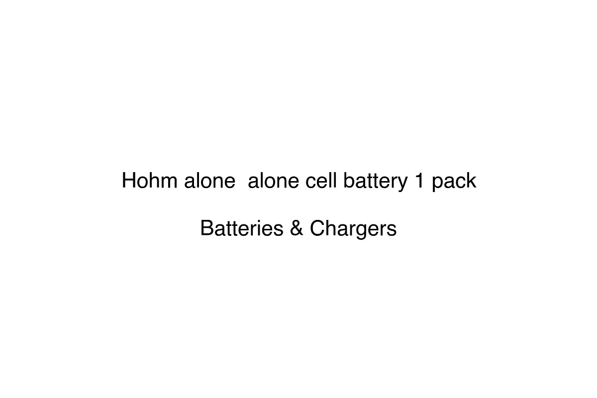 Hohm alone alone cell battery 1 pack - Batteries & Chargers