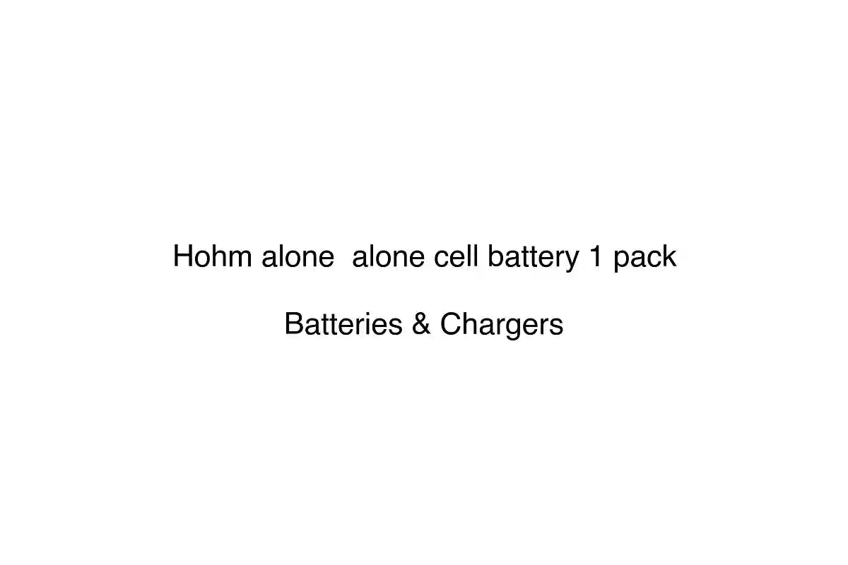 Hohm alone alone cell battery 1 pack - Batteries & Chargers