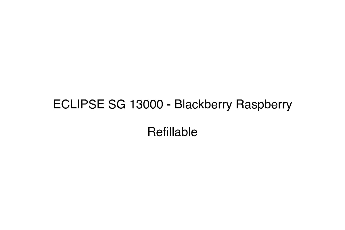 ECLIPSE SG 13000 - Blackberry Raspberry - Refillable