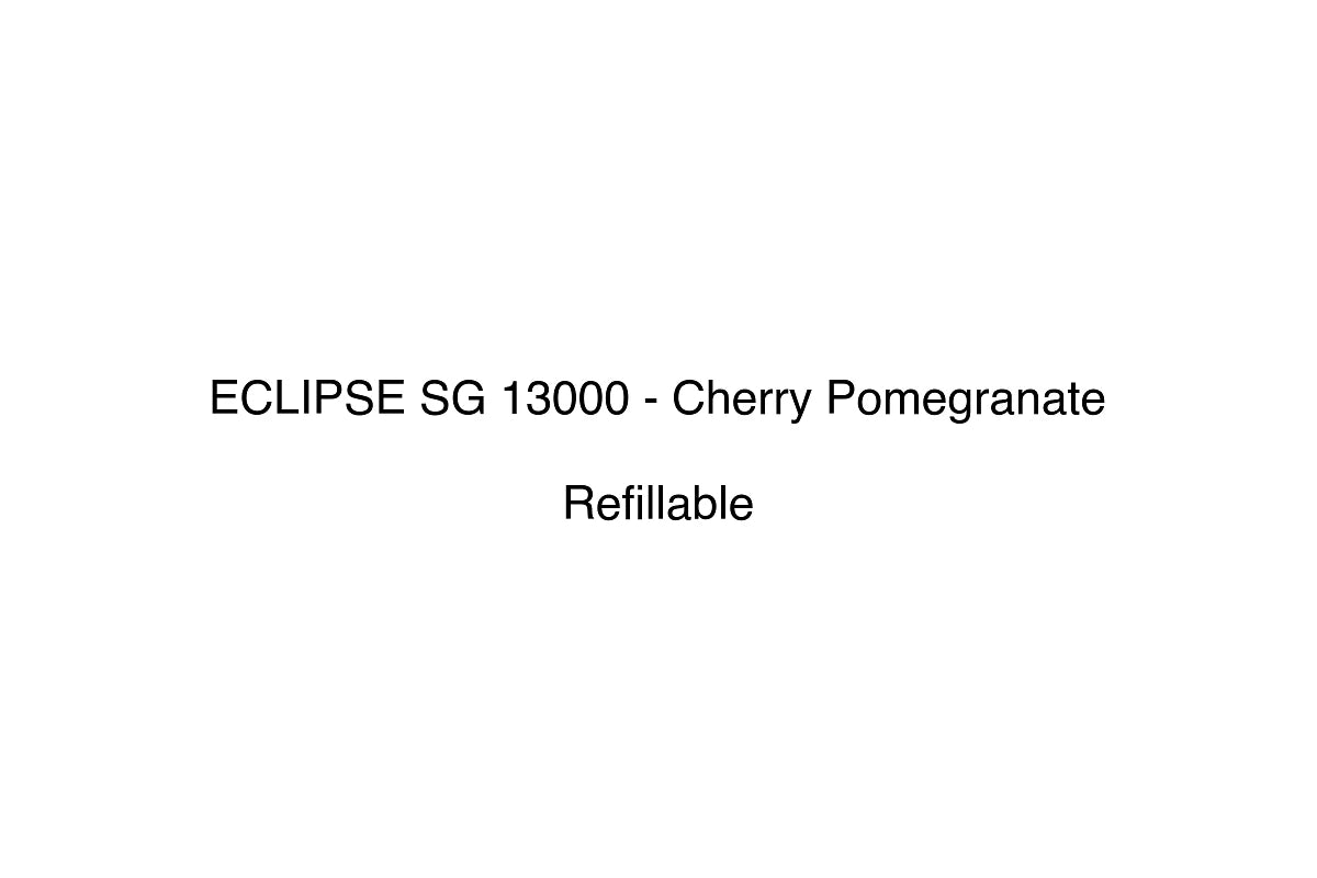 ECLIPSE SG 13000 - Cherry Pomegranate - Refillable