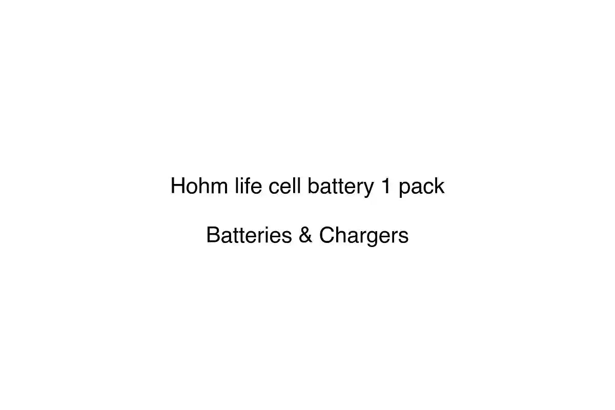 Hohm life cell battery 1 pack - Batteries & Chargers