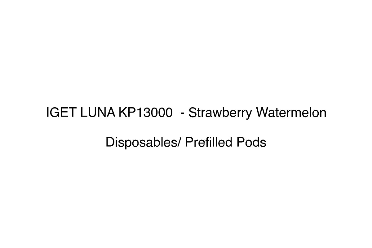 IGET LUNA KP13000 - Strawberry Watermelon - Disposables/ Prefilled Pods