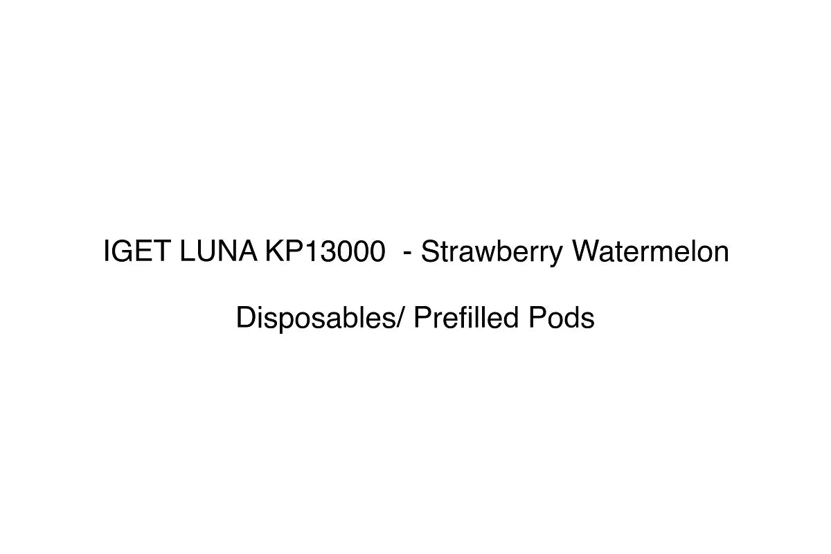 IGET LUNA KP13000 - Strawberry Watermelon - Disposables/ Prefilled Pods
