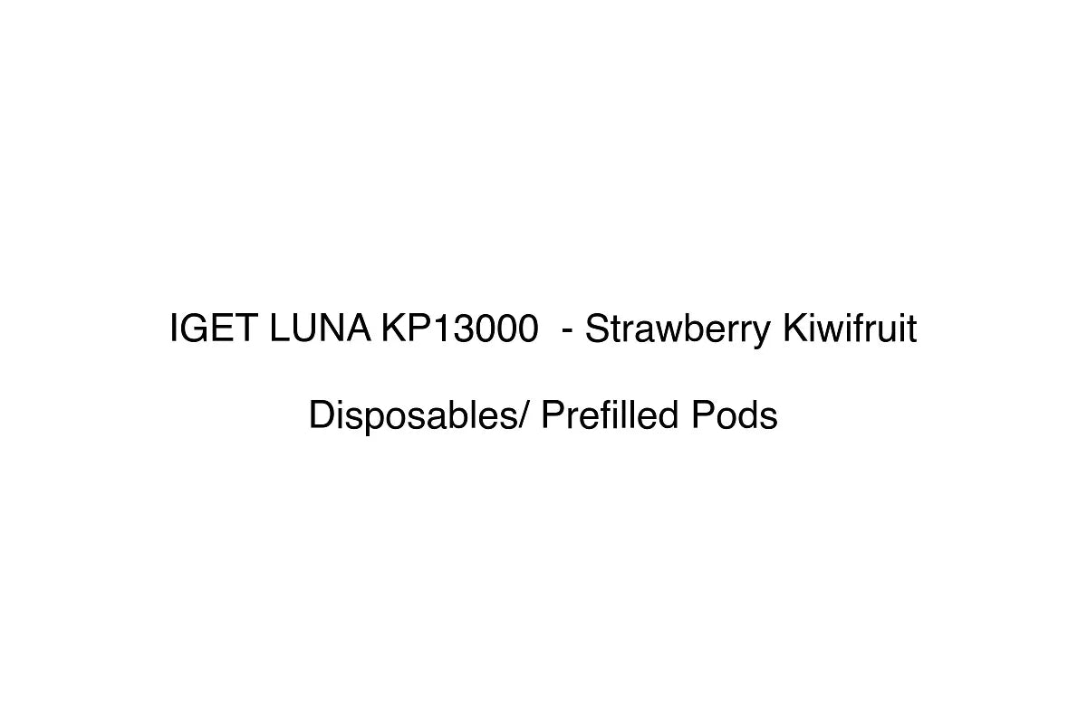 IGET LUNA KP13000 - Strawberry Kiwifruit - Disposables/ Prefilled Pods