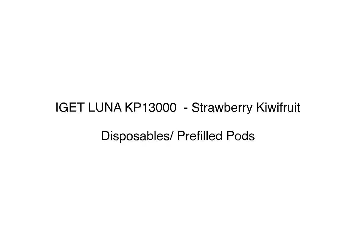 IGET LUNA KP13000 - Strawberry Kiwifruit - Disposables/ Prefilled Pods