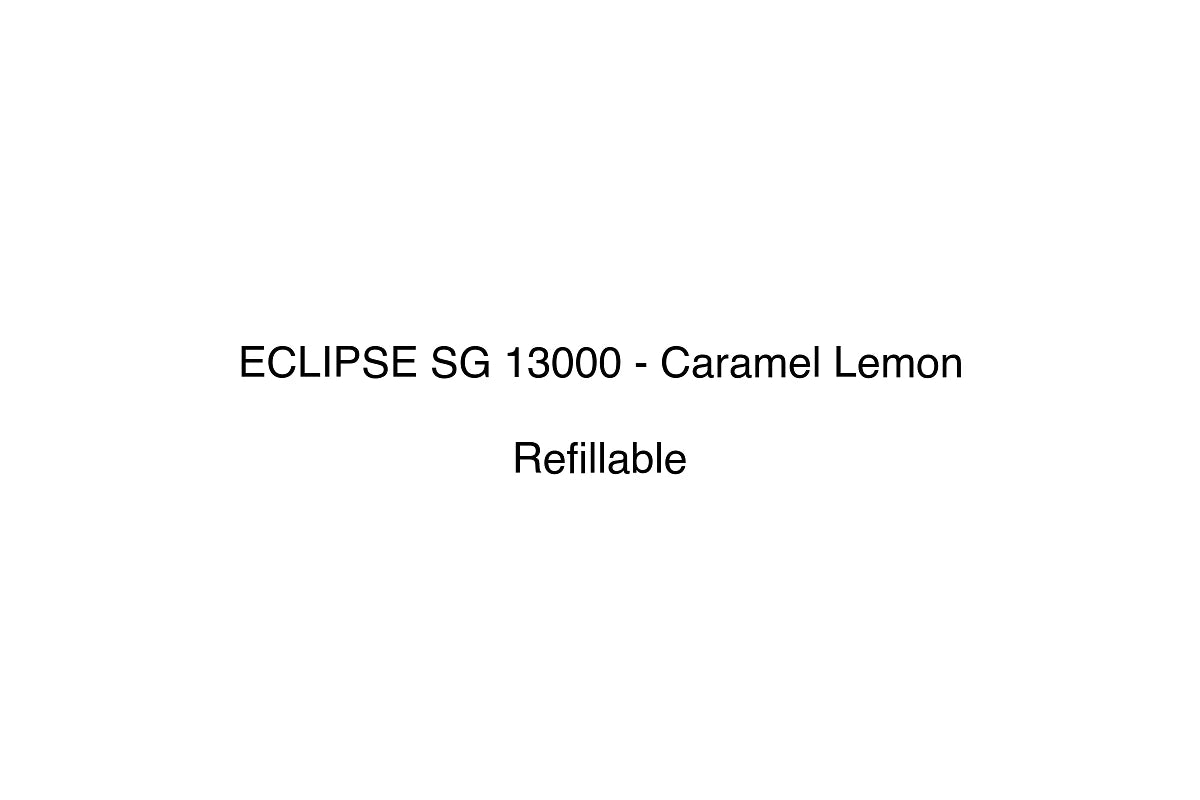ECLIPSE SG 13000 - Caramel Lemon - Refillable