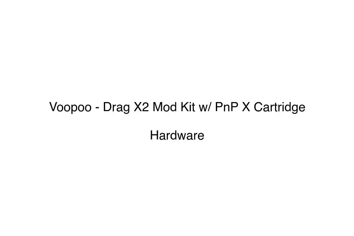 Voopoo - Drag X2 Mod Kit w/ PnP X Cartridge - Hardware