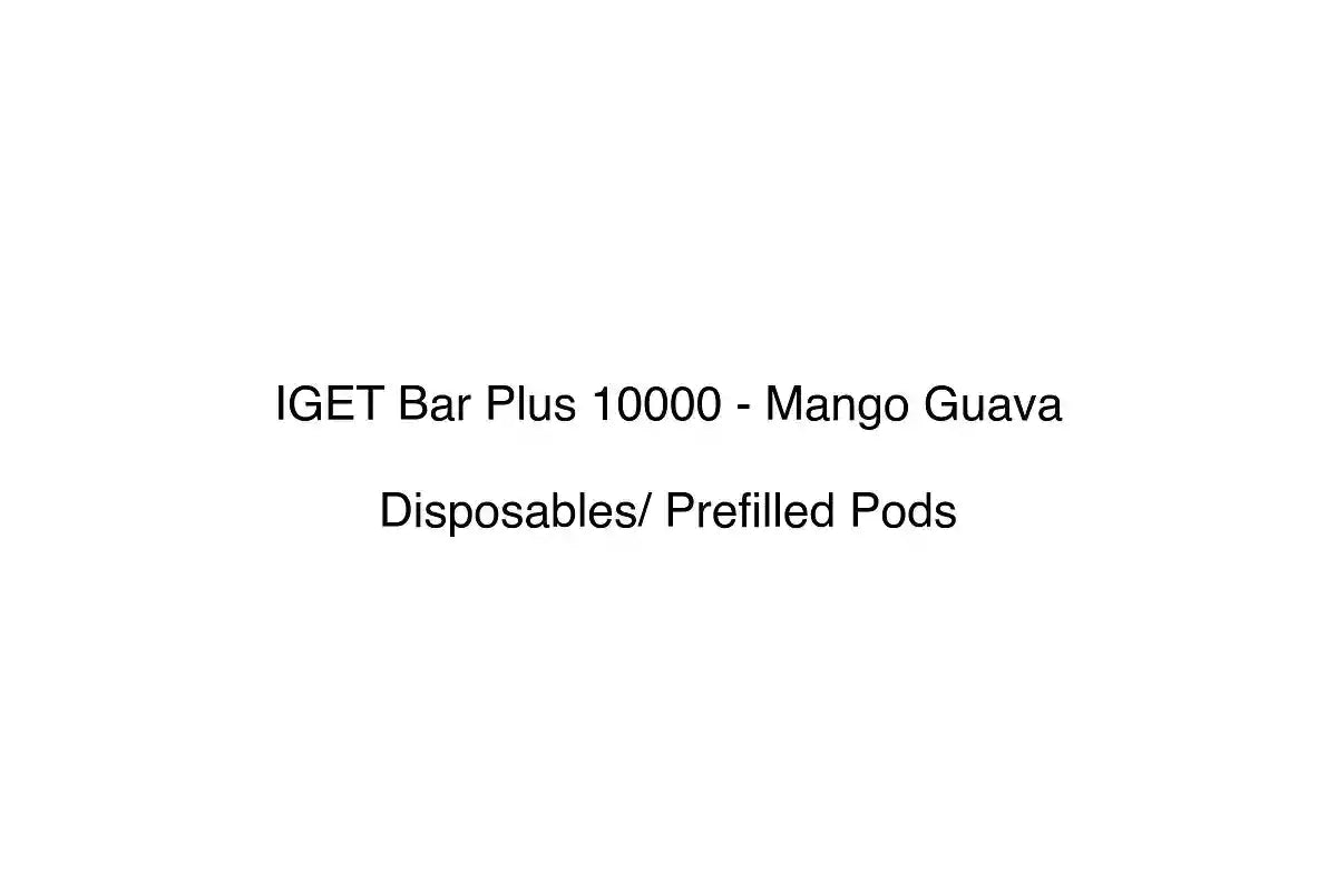 IGET Bar Plus 10000 - Mango Guava - Disposables/ Prefilled Pods