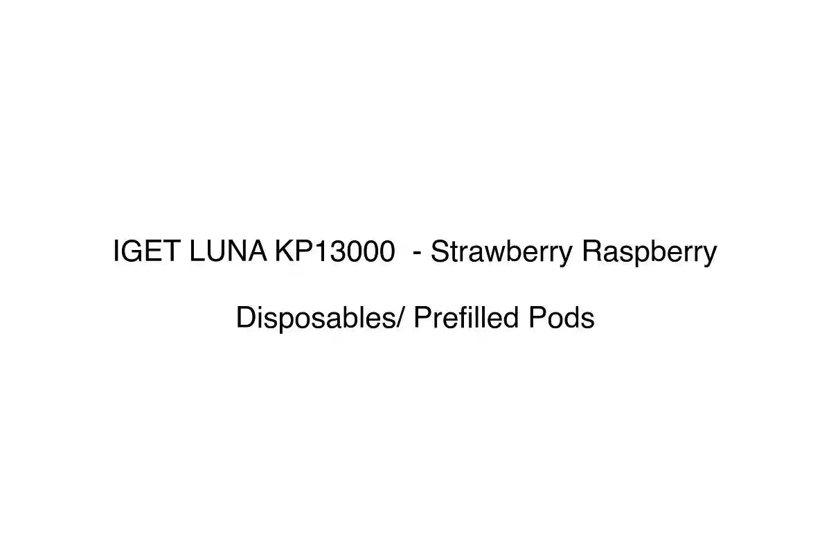 IGET LUNA KP13000 - Strawberry Raspberry - Disposables/ Prefilled Pods