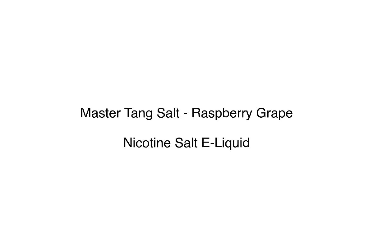 Master Tang Salt - Raspberry Grape - Nicotine Salt E-Liquid