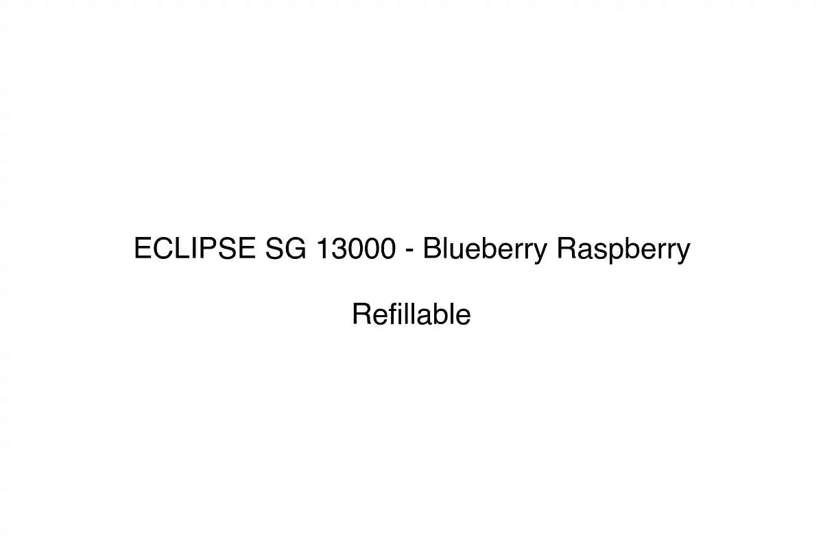 ECLIPSE SG 13000 - Blueberry Raspberry - Refillable