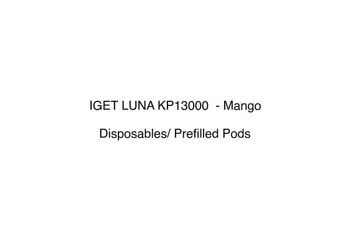 IGET LUNA KP13000 - Mango - Disposables/ Prefilled Pods