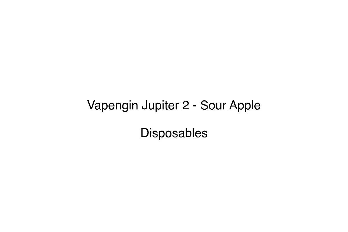 Vapengin Jupiter 2 - Sour Apple - Disposables
