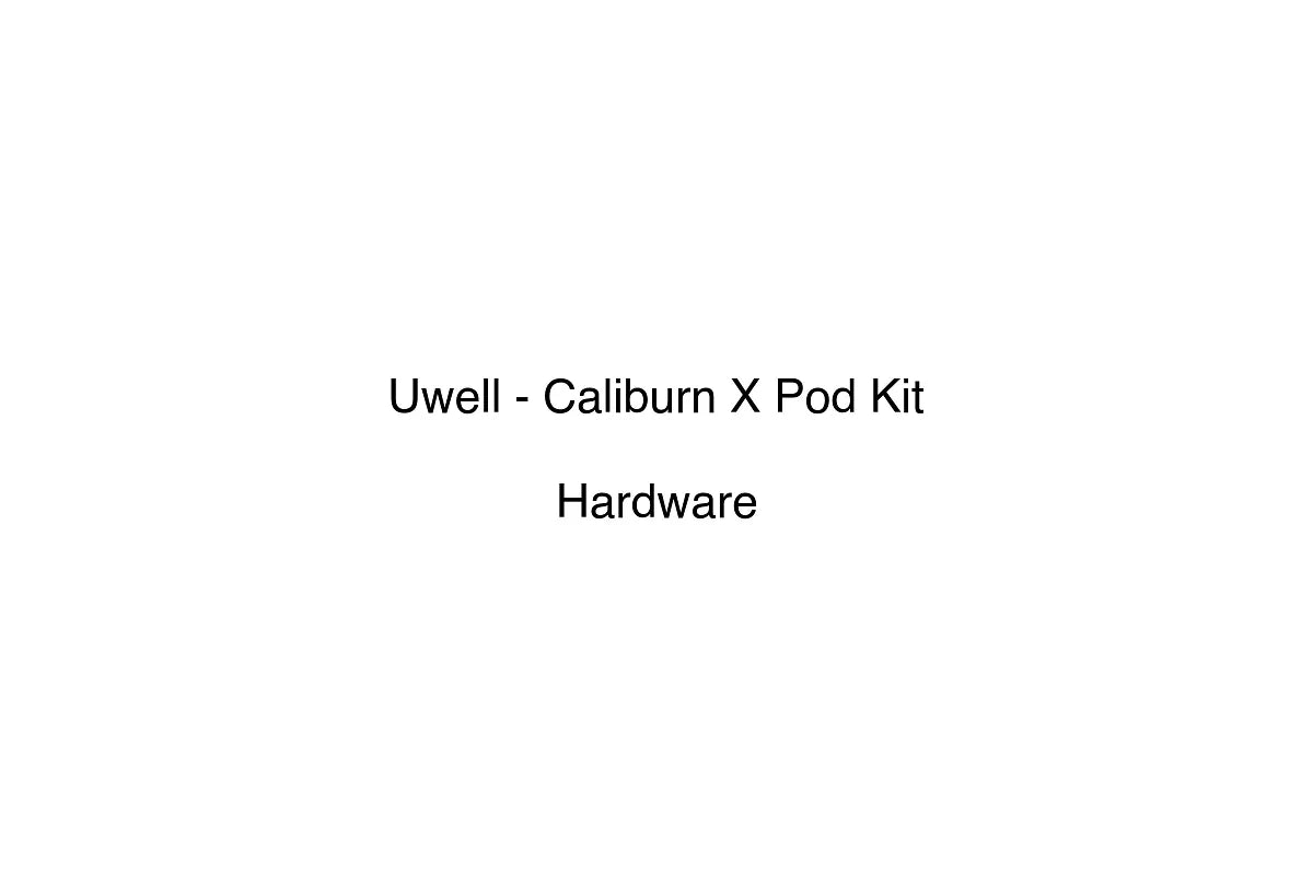 Uwell - Caliburn X Pod Kit - Hardware