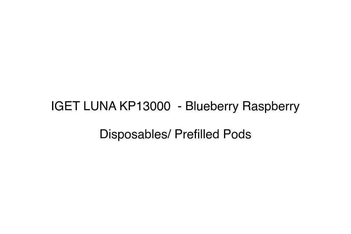 IGET LUNA KP13000 - Blueberry Raspberry - Disposables/ Prefilled Pods