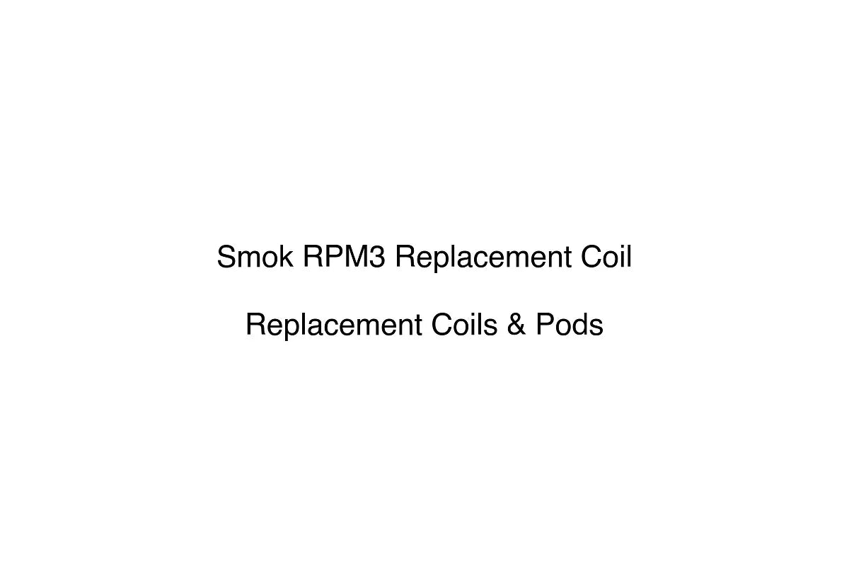 Smok RPM3 Replacement Coil - Replacement Coils & Pods