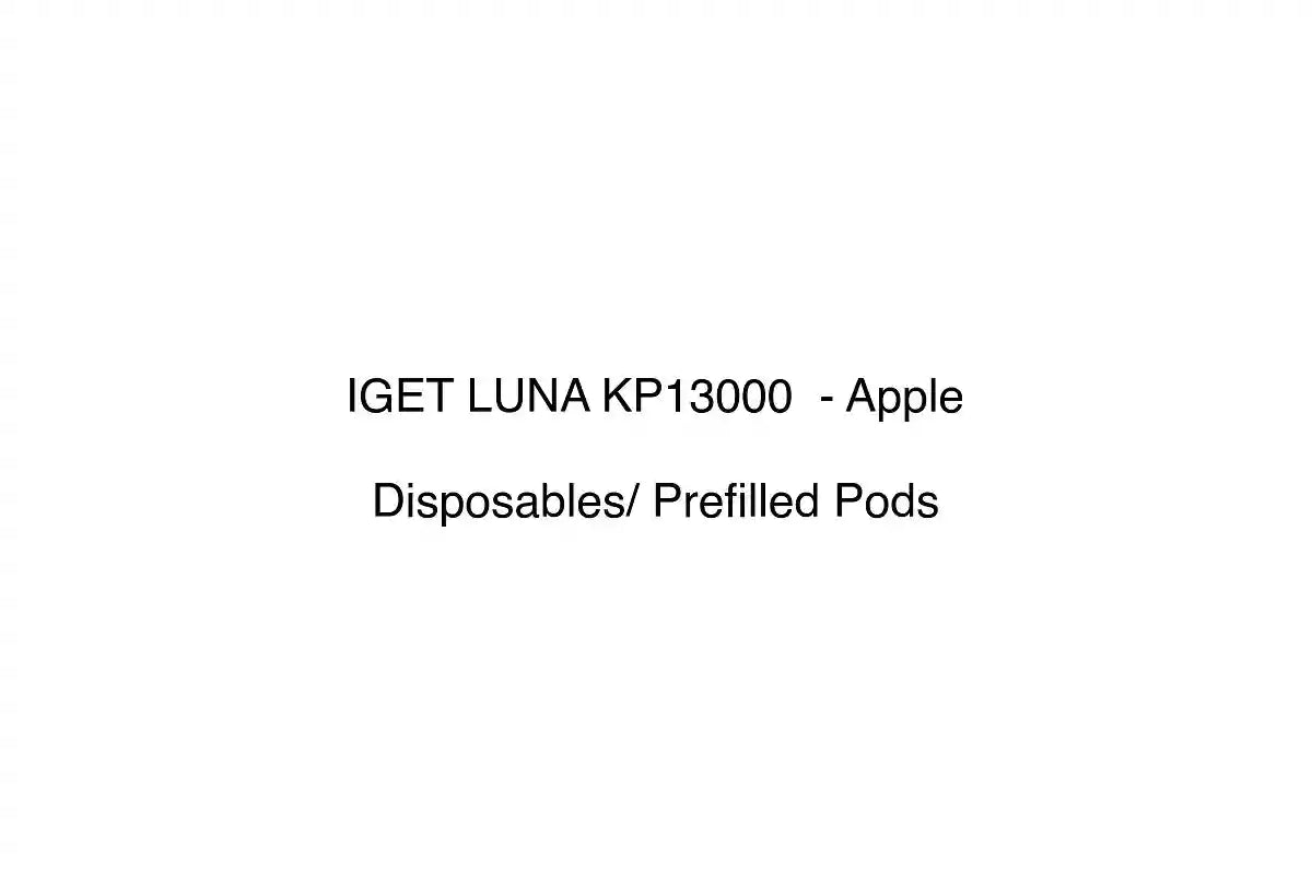 IGET LUNA KP13000 - Apple - Disposables/ Prefilled Pods