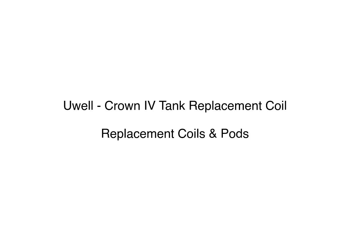 Uwell - Crown IV Tank Replacement Coil - Replacement Coils & Pods