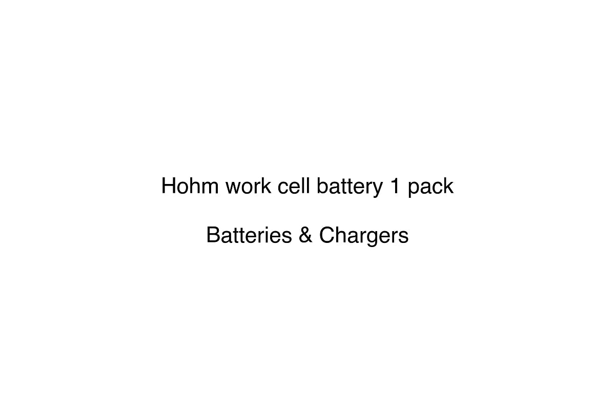 Hohm work cell battery 1 pack - Batteries & Chargers