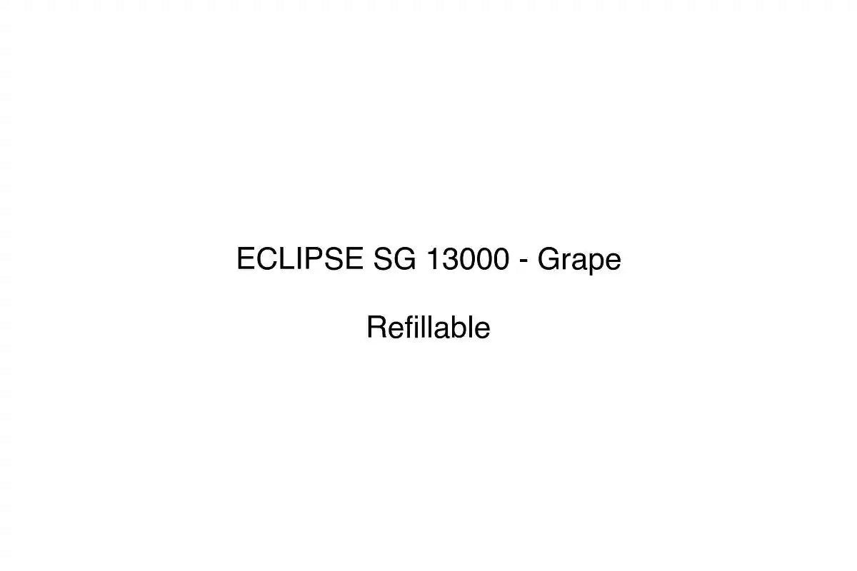 ECLIPSE SG 13000 - Grape - Refillable