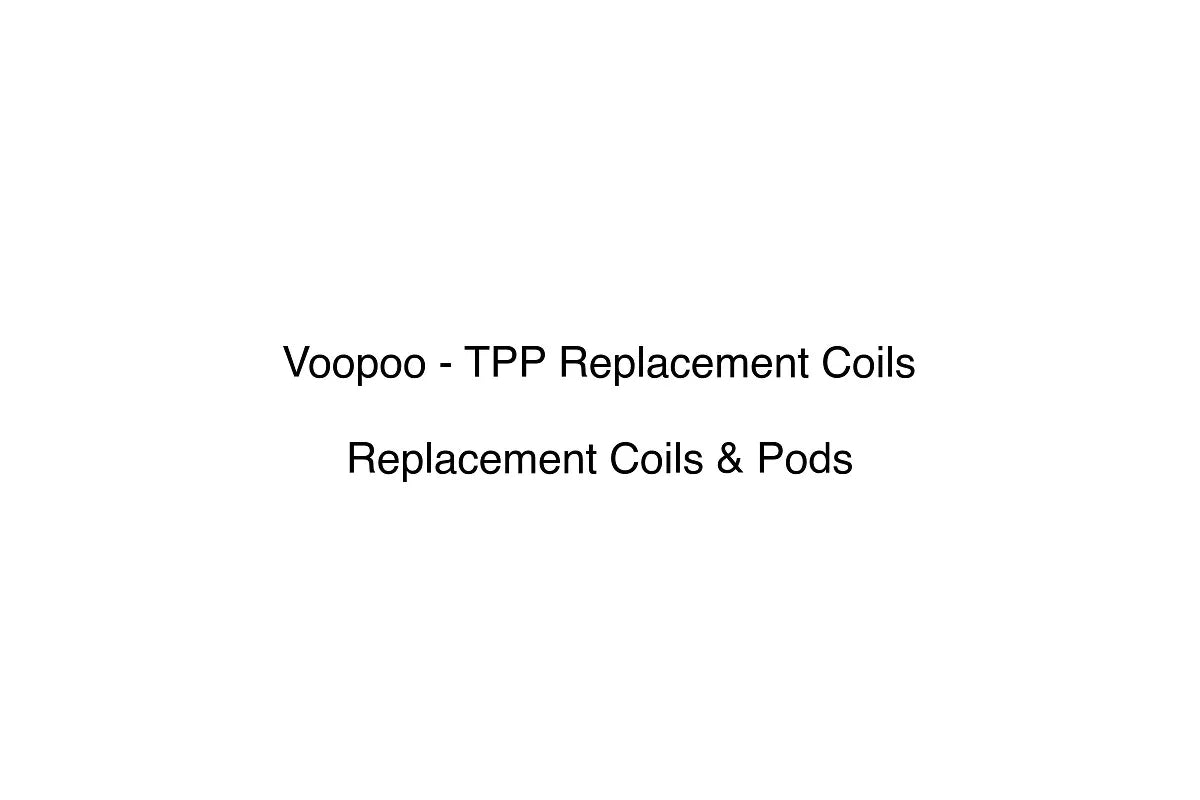 Voopoo - TPP Replacement Coils - Replacement Coils & Pods