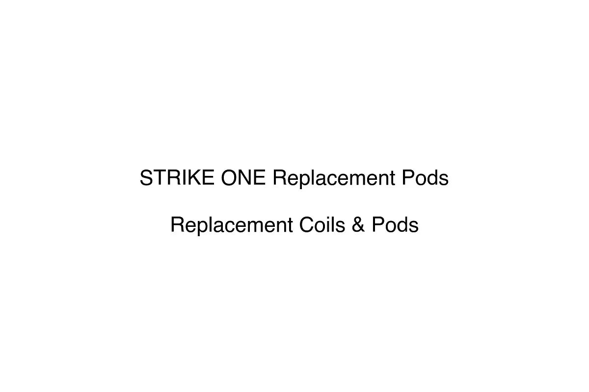 STRIKE ONE Replacement Pods - Replacement Coils & Pods