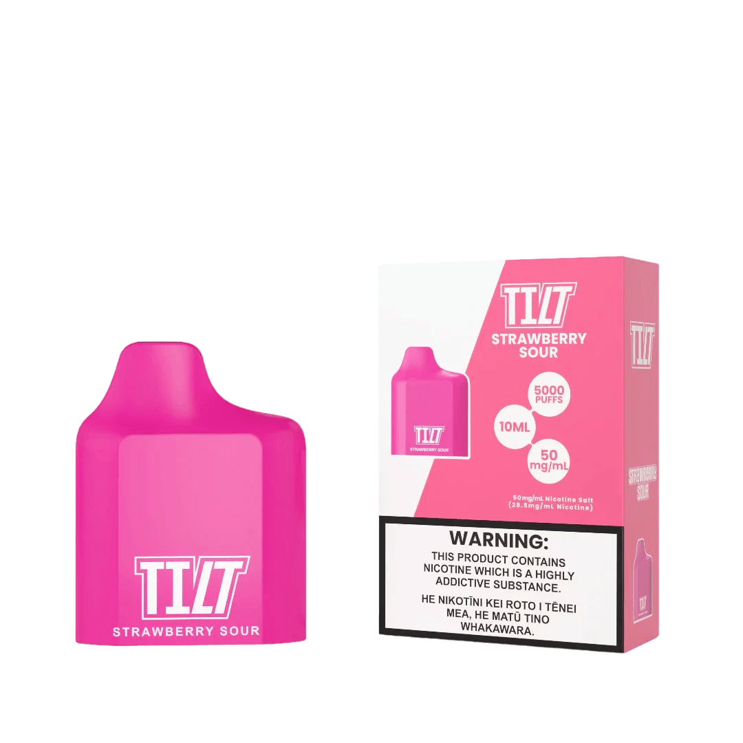 TILT Disposable Vape Kit - Strawberry Sour - Vape Vend
