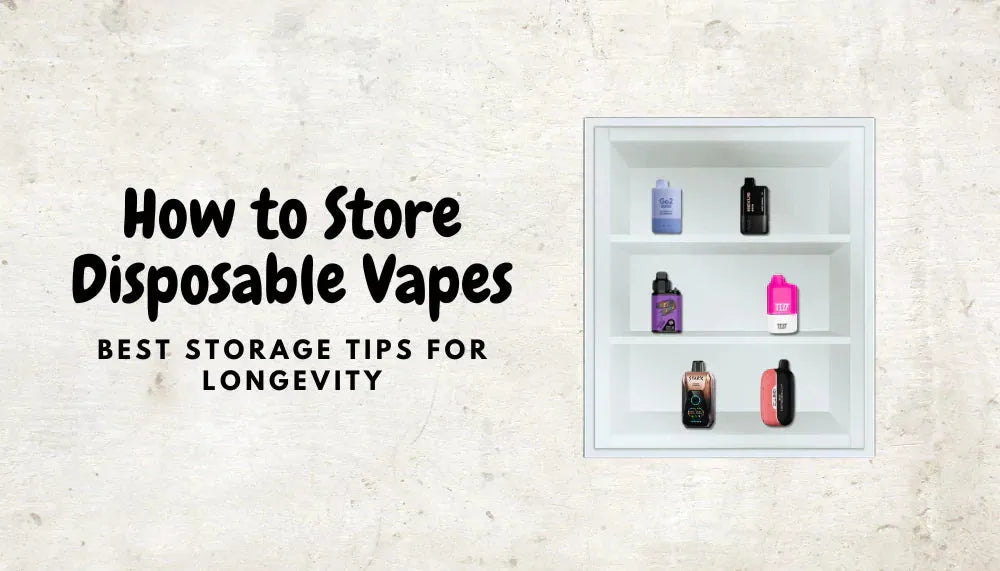 How to Store Disposable Vapes: Best Storage Tips for Longevity