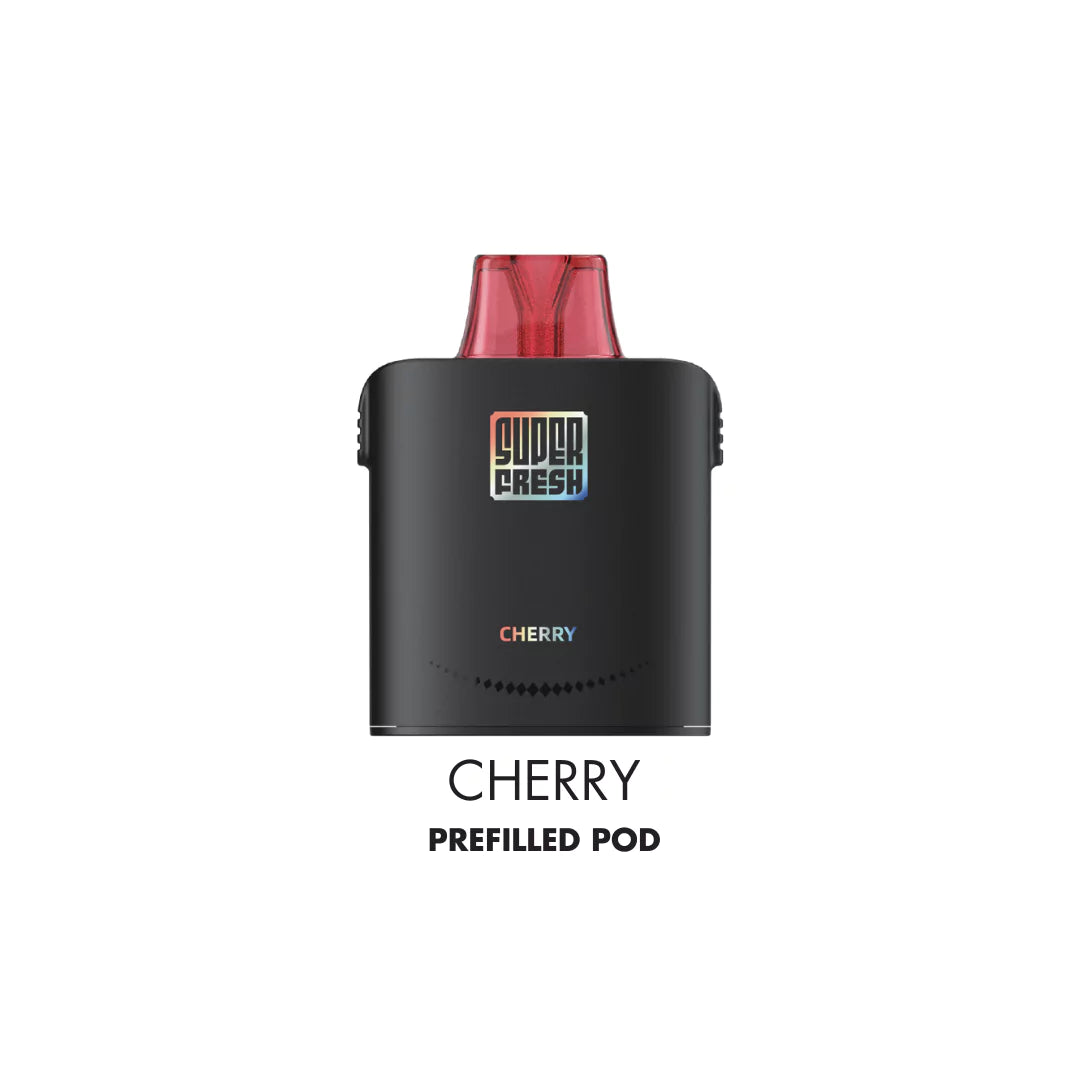 Super Fresh XP-18000 Pod – Cherry flavour for smooth and refreshing vaping