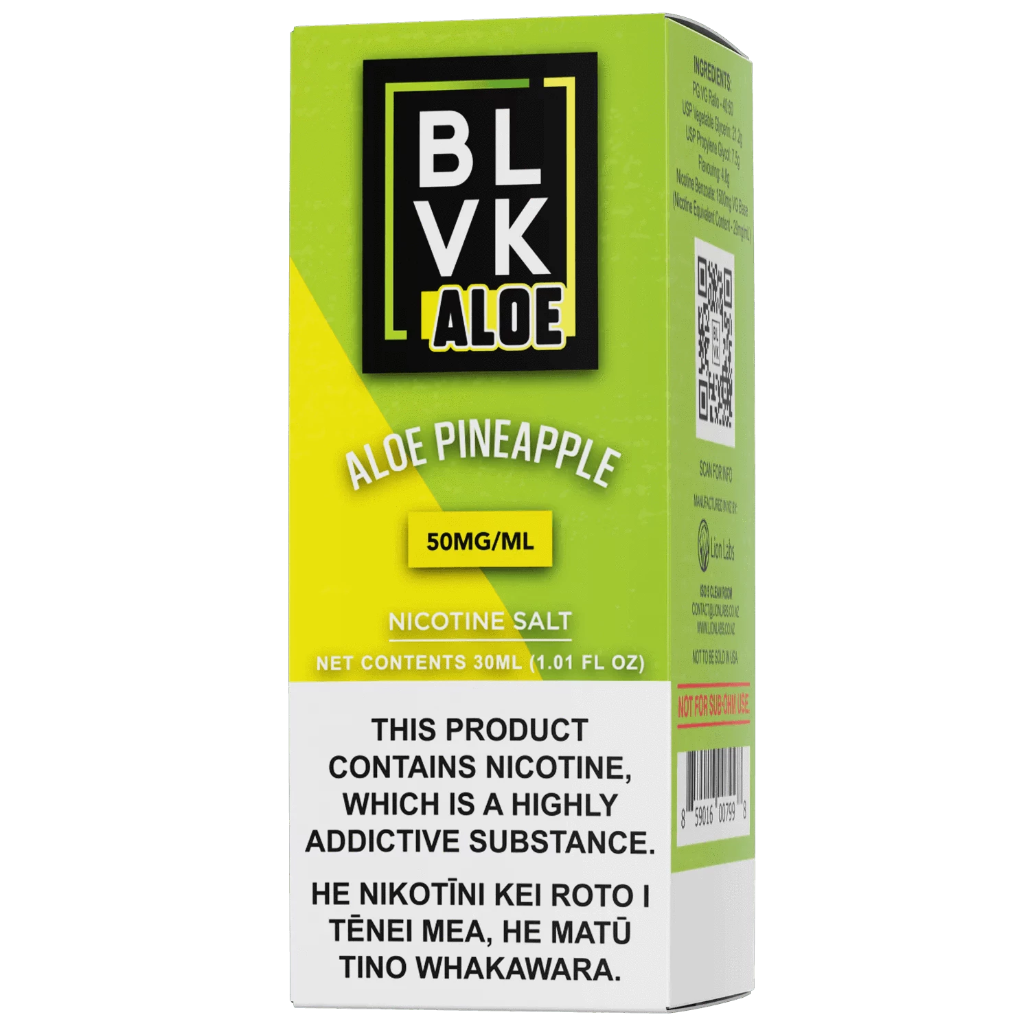 BLVK ALOE - Aloe Pineapple - Vape Vend