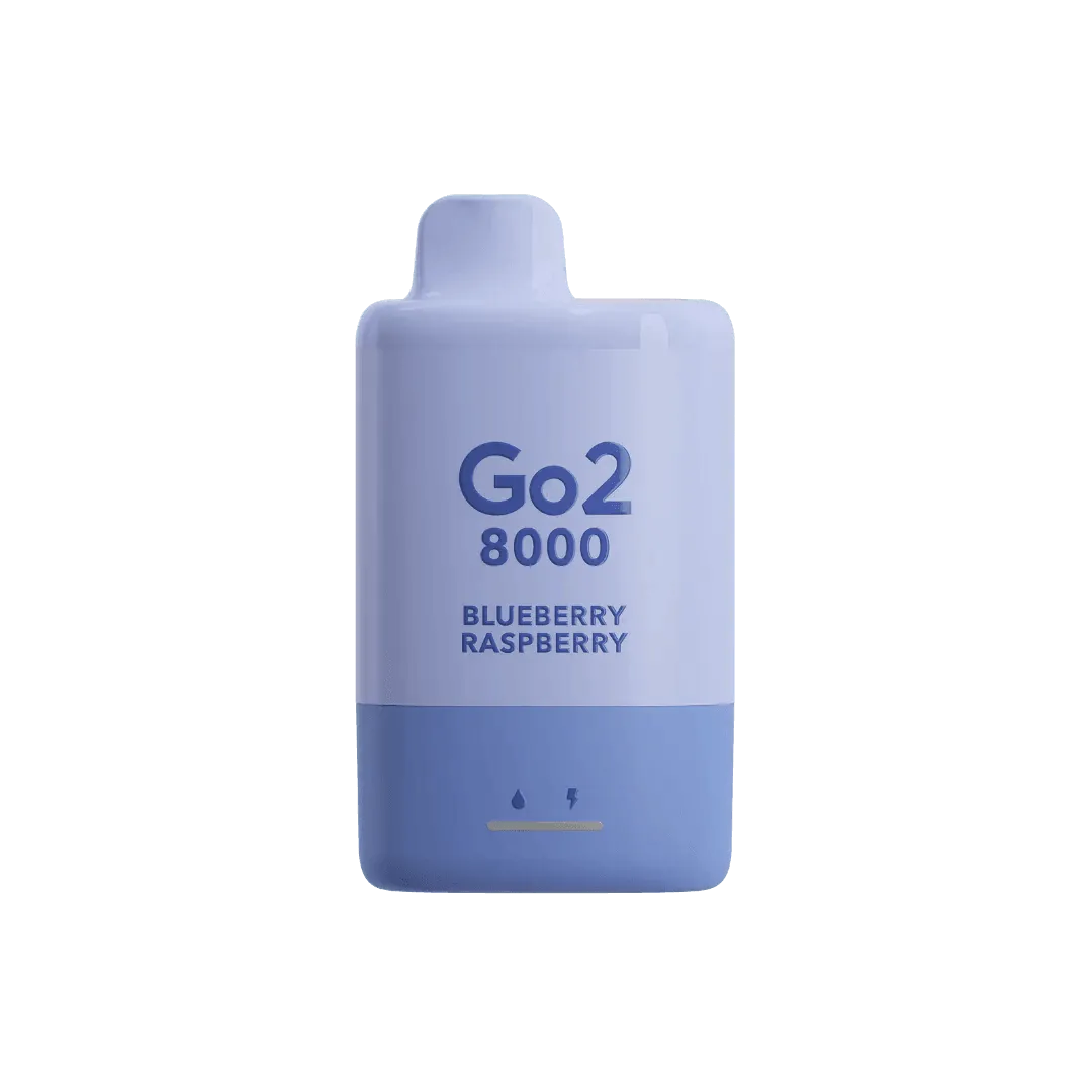 Go2 8000 Disposable Blueberry Raspberry 35mg/mL - Vape Vend