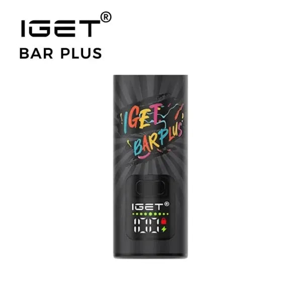 IGET Bar Plus 10000 Device – LED Display, Rechargeable Pod & Child Lock