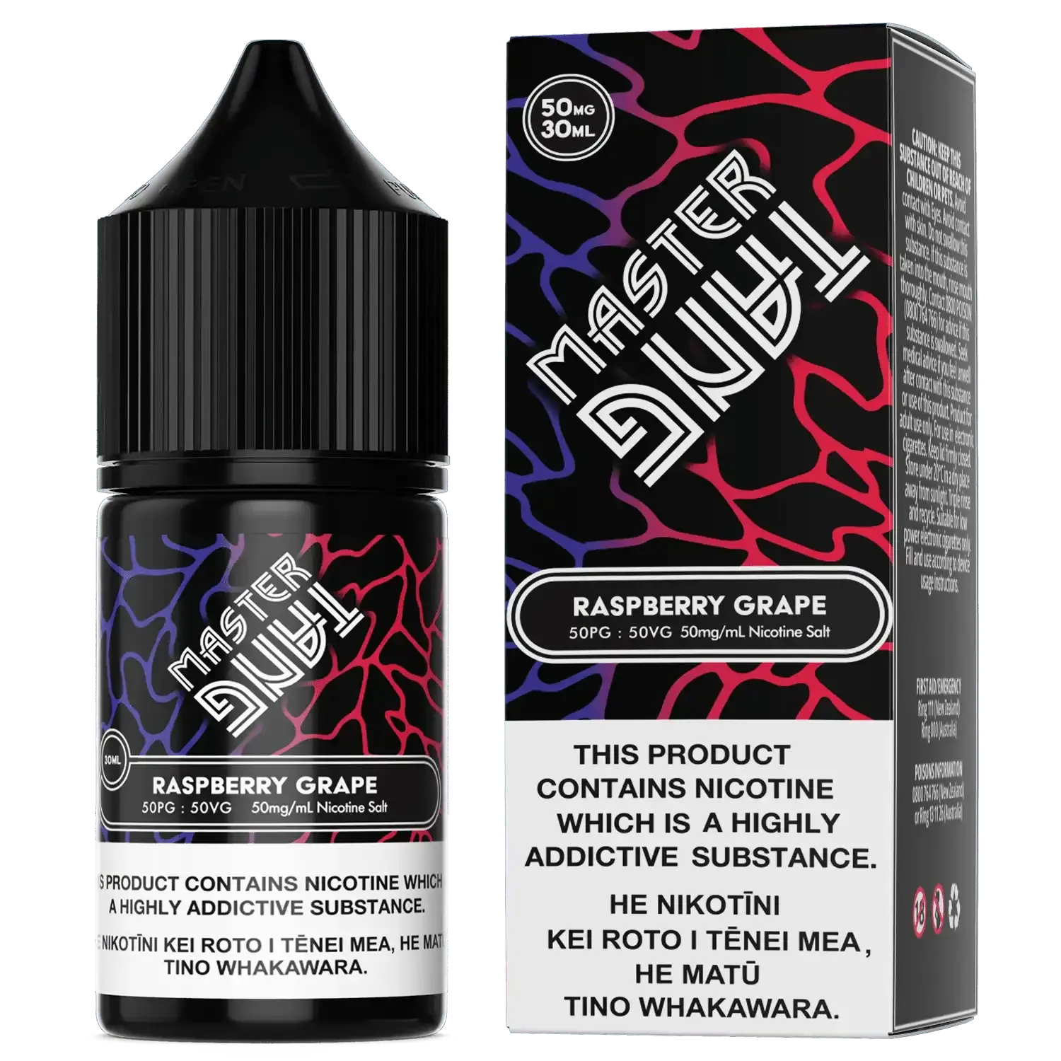 Master Tang Salt - Raspberry Grape - Vape Vend