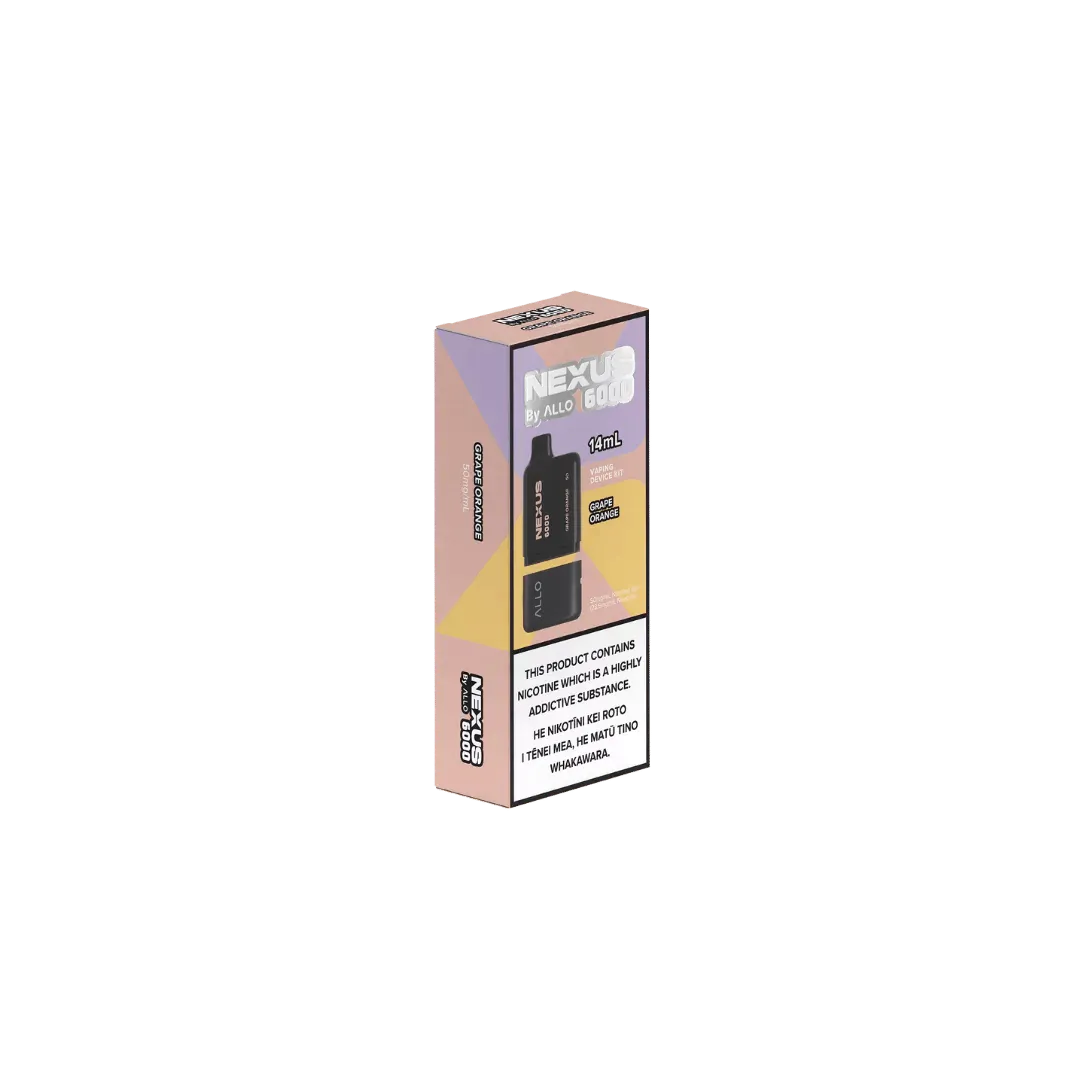 NEXUS 6000 By ALLO - Grape Orange - Vape Vend