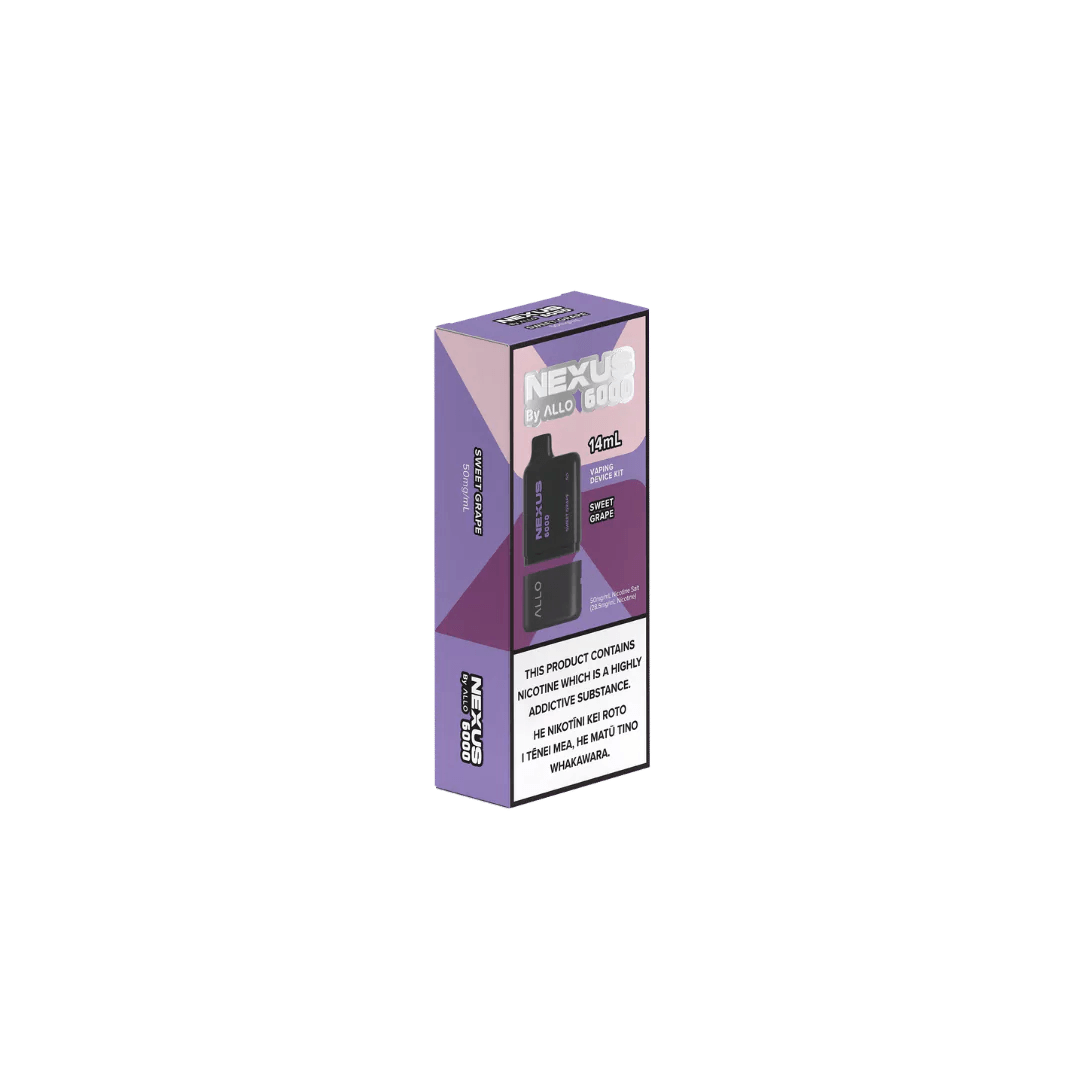 NEXUS 6000 By ALLO - Sweet Grape - Vape Vend