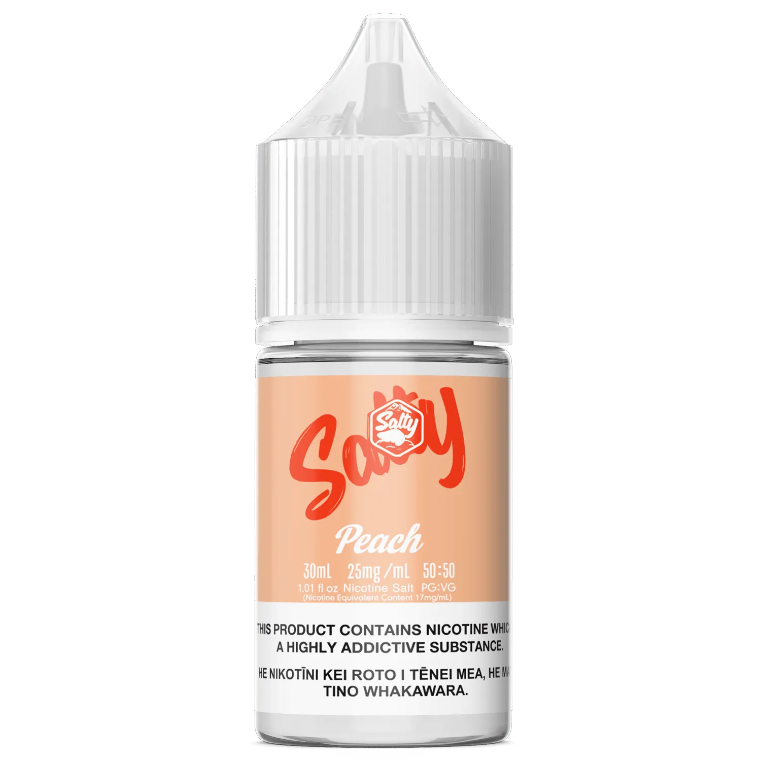 Salty Beaver - Peach - Sub-ohm (PKA Peachy Dream) - Vape Vend