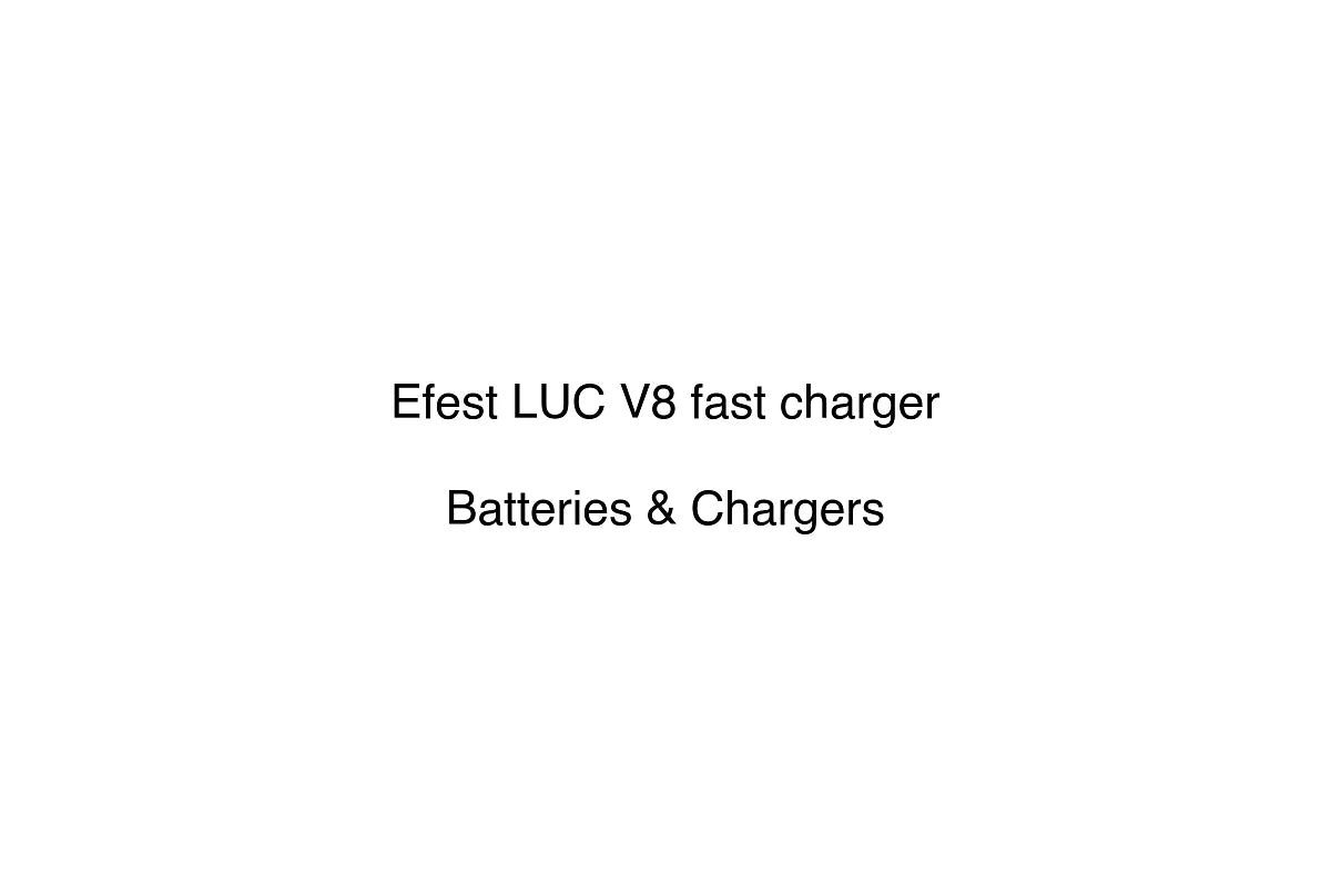 Efest LUC V8 fast charger - Batteries & Chargers