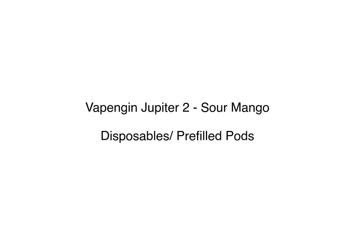 Vapengin Jupiter 2 - Sour Mango - Disposables/ Prefilled Pods