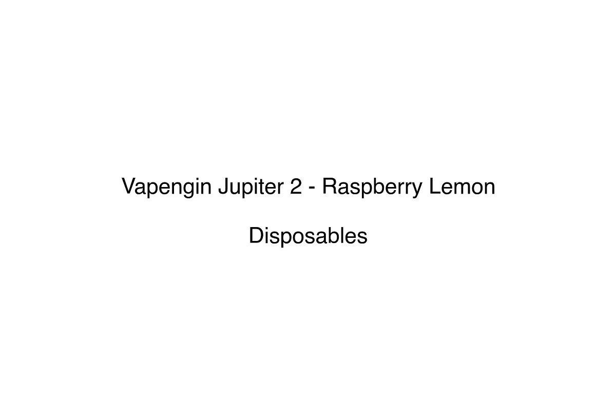 Vapengin Jupiter 2 - Raspberry Lemon - Disposables