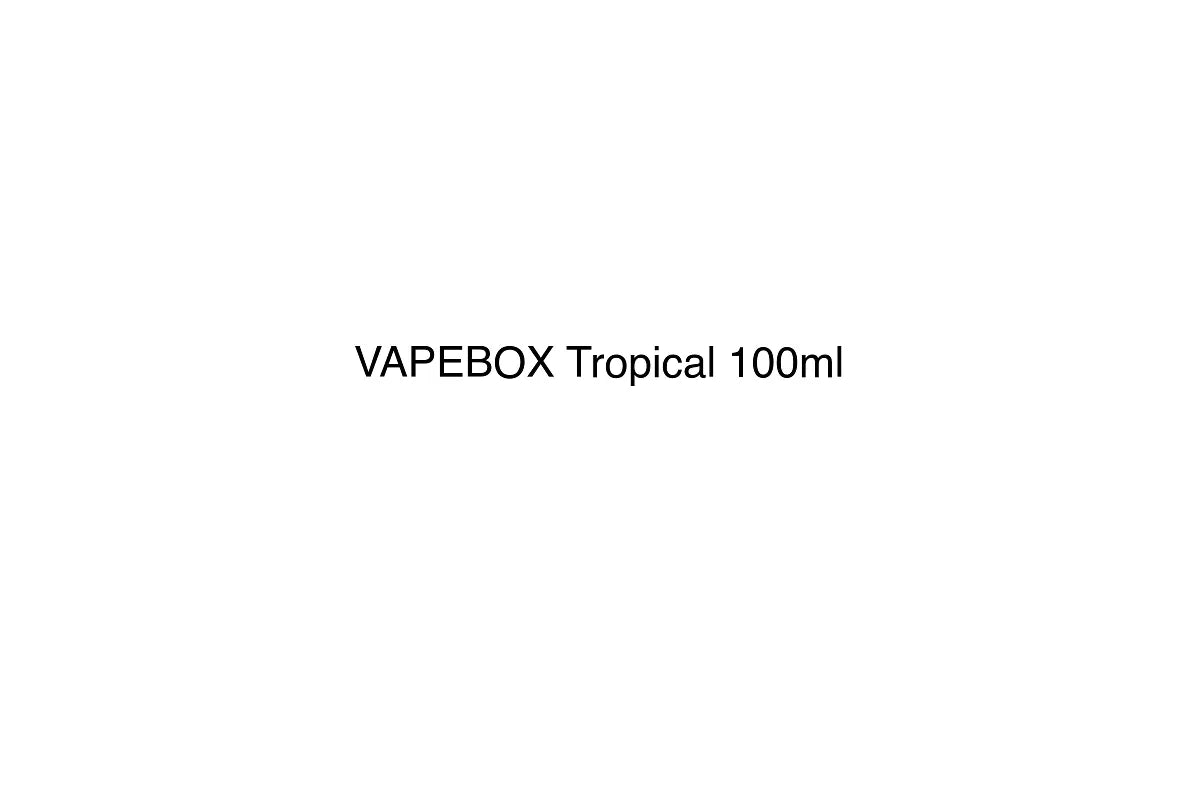 VAPEBOX Tropical 100ml - 