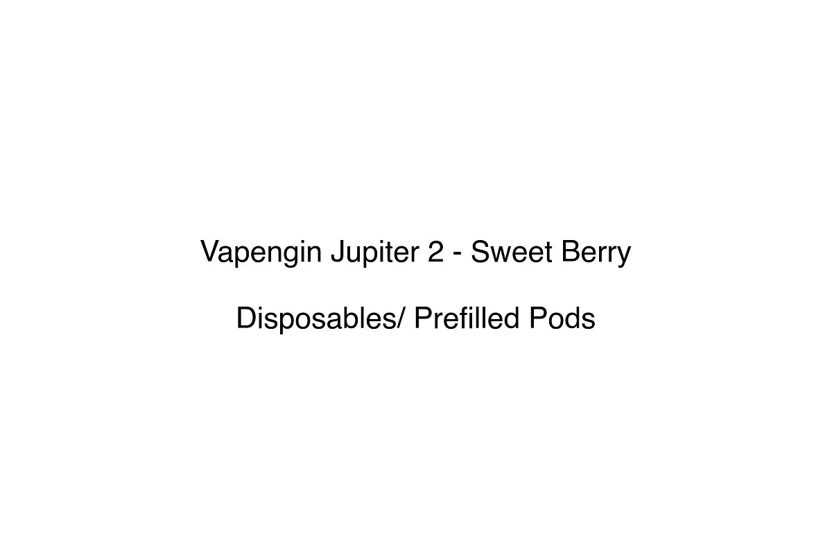 Vapengin Jupiter 2 - Sweet Berry - Disposables/ Prefilled Pods