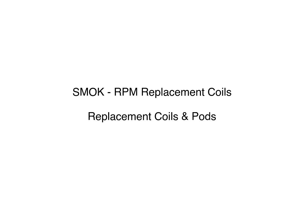 SMOK - RPM Replacement Coils - Replacement Coils & Pods