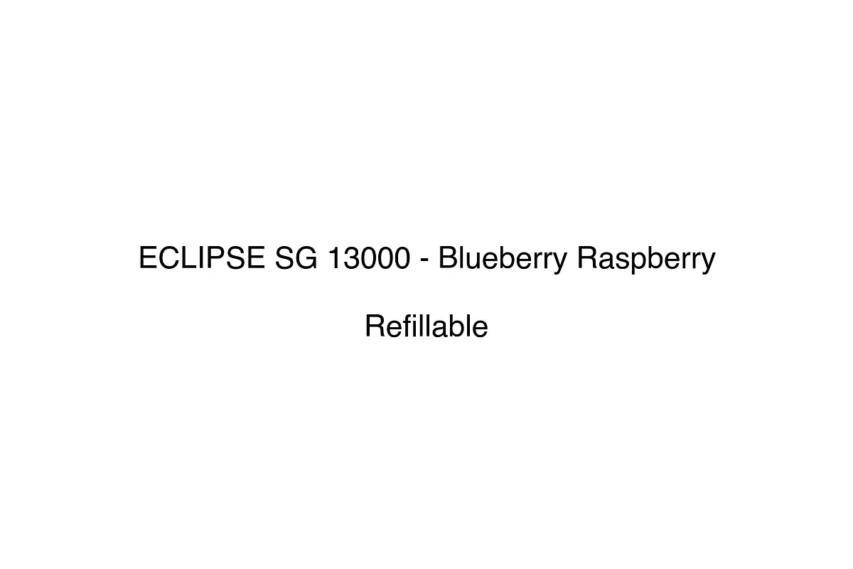 ECLIPSE SG 13000 - Blueberry Raspberry - Refillable