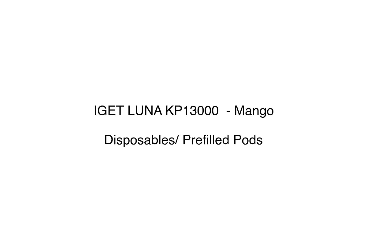 IGET LUNA KP13000  - Mango - Disposables/ Prefilled Pods