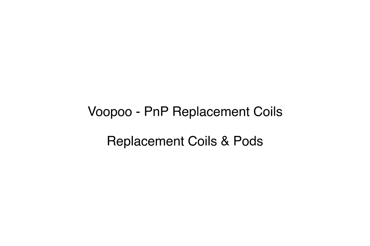 Voopoo - PnP Replacement Coils - Replacement Coils & Pods