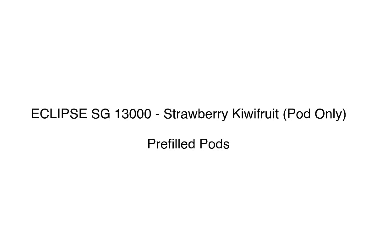 ECLIPSE SG 13000 - Strawberry Kiwifruit (Pod Only) - Prefilled Pods