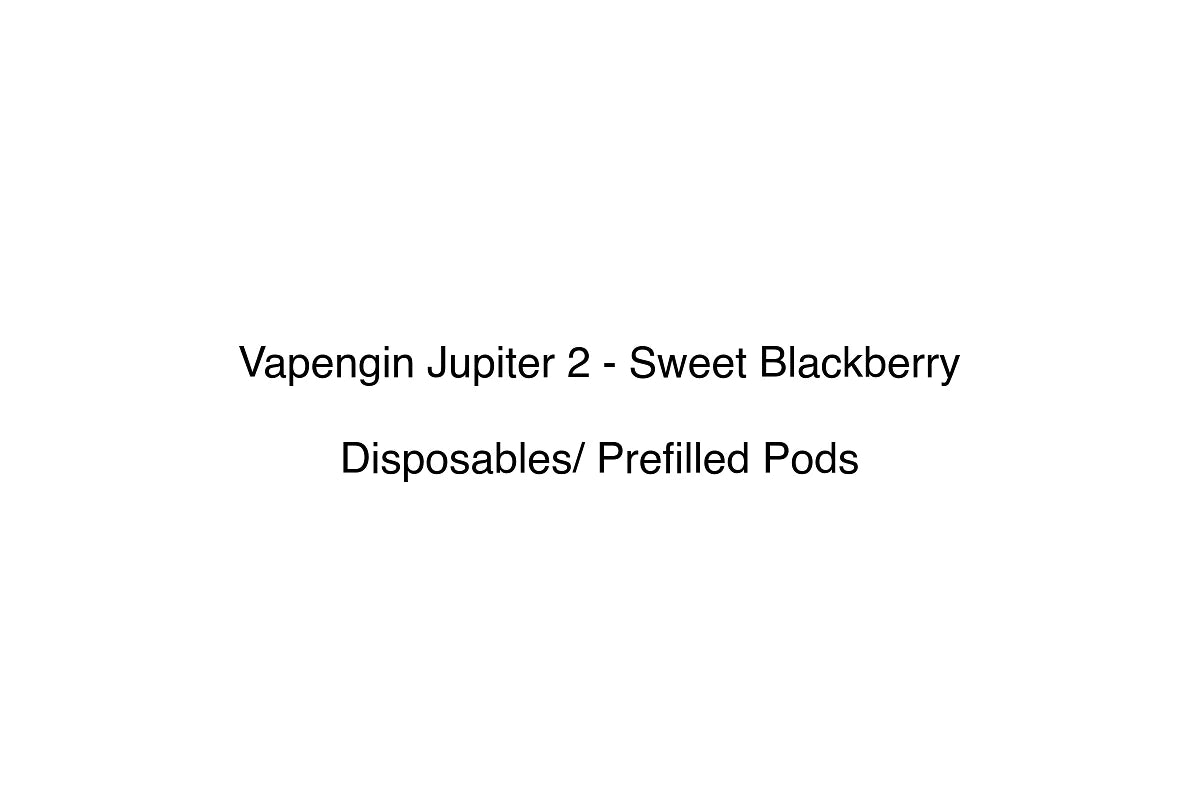 Vapengin Jupiter 2 - Sweet Blackberry - Disposables/ Prefilled Pods