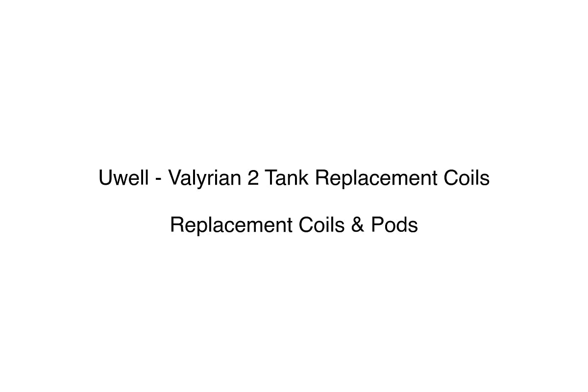 Uwell - Valyrian 2 Tank Replacement Coils - Replacement Coils & Pods