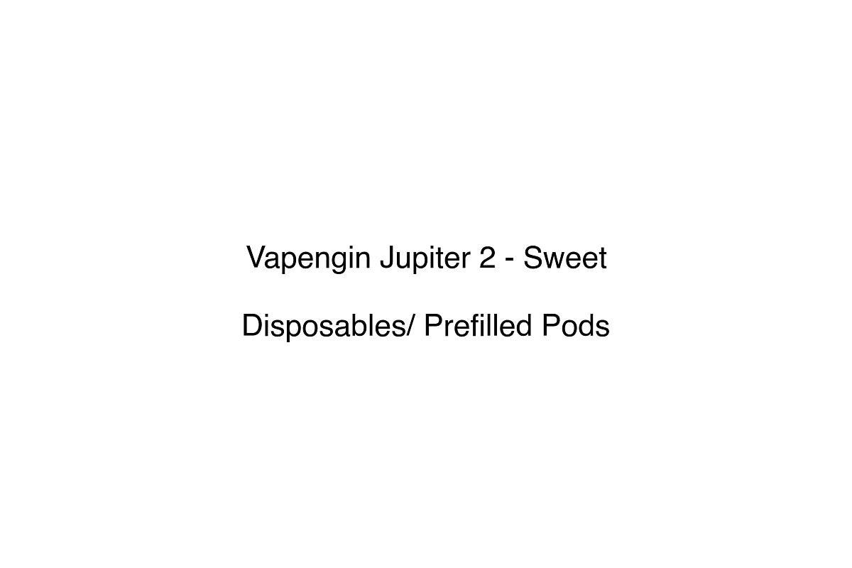 Vapengin Jupiter 2 - Sweet - Disposables/ Prefilled Pods